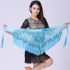 Stage Wear Belly Dance Hip Scalik Łańcuch Tassel Tassel Ceijka Trójkąt Pasek Pasek Pas