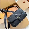 Designer Diane Jacquard Bags M46583 Embossed Genuine Leather Shoulder Bags Vintage Cross Body Women tote Messenger Handbags wallet