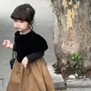 Robes de printemps et d'automne pour filles, vêtements de Style coréen, robe de bal élégante, princesse de fête pour enfants de 3 à 8 ans