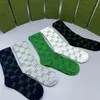 Chaussettes pour hommes Mode Femmes et hommes Socking Lettre de haute qualité Coton respirant Grossiste Multi-style Jogging Sport Chaussette Tech Toison avec boîte