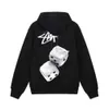 Designer Sweat à capuche Hommes Suprem Dames Dés Imprimer T-shirt Col rond Pull Couple Tee Coton High Street Qualité Jumper Sweat-shirt Lâche BD97 XANV