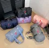 Nova separação seca e molhada saco de ginásio saco de armazenamento de sapato bolsa de viagem yoga bolsa de esportes das mulheres dos homens qualidade