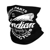 Halsdukar retro indianer motorcyklar magisk halsduk merch nacke gaiter motorcykel bandana multifunktionell cykel ansiktsmask