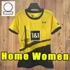 Dames 23/24 HAALAND DORTMUND voetbalshirts 2023 2024 REUS NEOGELB BELLINGHAM HUMMELS BRANDT REYNA BRANDT Hazard voetbalshirt Zwart