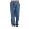 Men's Pants Linen Trousers for Men Breathable Solid Color Cotton Wide Cargo Pants Oversize Plus Size 5XL Streetwear Harajuku Men's Clothing 231021