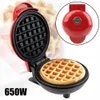 Utensili da cucina Stampi per waffle per la colazione Forno per torta all'uovo Mini waffle elettrico Maker Bubble Egg Cake Forno Pan Eggette Machine Mini Waffle Pot 231021