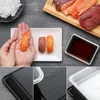 Plates 100 Pcs Disposable Sauce Dish Dishes Sushi Dipping Serving Trays Soy Lid Vegetables