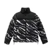 Piumino da uomo cappotto firmato giacca in cotone uomo donna Cerniera patchwork ricamato Lettere Tasche Inverno Streetwear Outdoor Bodywarmer giacca invernale M-2XL