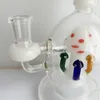 Pipe à narguilé aux champignons, pipe en verre transparent, de haute qualité, livraison gratuite