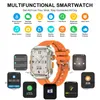 Peaksmart Smart Watch for Android iOS (Make Call/Odpowiedz) zegarek sportowy z GPS, śledzeniem kondycji zdrowotnej, monitorem snu tlenu z tlenem krwi