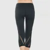 Yoga-outfits Dames Netgaren Fitness Heuplifting Taille-stretching Hardloopbroek Dames Panty Broeklegging