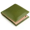 Wallets Genuine Leather Fabric Wallet Men's Anti-theft Brush