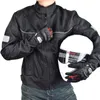 Herrjackor Summer Motorcykeljacka Mesh Oxford Motocross Racing Jacket med skyddsutrustning Män kvinnor Moto GP Motorcykel Ridjacka 4xl 231020