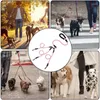 Dog Collars Heavy Duty 3 Leash Removable Cat Traction Rope With Padded Handle For Outdoor Walking Pet Accessories