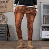 Мужские брюки высокого качества в стиле Харадзюку в стиле хип-хоп, уличная одежда с кисточками, мешковатые джинсовые брюки с потертостями, мужские однотонные повседневные джинсовые брюки, большие размеры 231021