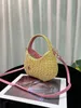 Borsa sottobraccio in bambù Borsa a tracolla di design di fascia alta completamente fatta a mano 10A Nuova borsa per ragazza carina senza confezione regalo 20CM wim miw