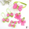Hair Accessories 7pcs/Set Children Hairband Hairpin Gum For Baby Girl Lovely Bow Headwear Clip Headband Cute Design Jewelry