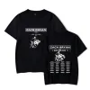 남자 티셔츠 패션 Zach Bryan Merch Funny Tshirt 남자 여름 캐주얼 남성 티셔츠 셔터 힙합 티 셔츠 Homme Streetwear