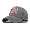 Ball Caps American Flag Baseball Cap Men Women Hip Hop Dad Mesh Hat Trucker Pattern Design Streetwear
