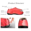 Fotmassager Intelligent sko Förbättra blodcirkulationen Elektriska gångbara massageskor 4 Färger Luftvärme Airbag 231020