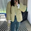 Women's Trench Coats Short Style Parkas Women Pockets Single Breasted Warm Simple College Ulzzang Leisure Outwear Feminine All-match Fashion