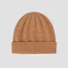 Bérets laine tricoté Bonnet femmes chapeau hiver automne épaissir chaud Skullies Bonnet décontracté hommes casquette