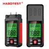 Medidores de umidade Habotest HT633 Medidor digital de umidade de madeira profissional 0 ~ 57% Higrômetro de madeira Ferramenta portátil LCD Display Detector de umidade de madeira 231020