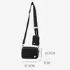 LL-1029 Mulheres Fanny Pack Bolsas Bolso Sacos de Peito Viagem Cross Body Phone Bag Stuff Sacks Bolsas PU Couro Bolsas de Ombro Mini Card Bag Ajustável