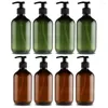 Liquid Soap Dispenser Spray Bottles Bottle Dispensers Reusable High Quality PP Material Bathroom Shower Gel