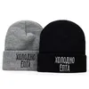 Cappelli a tesa larga Secchio Lettera russa Non amare l'inverno Berretti casual per uomo Donna Moda cappello lavorato a maglia Hiphop Skullies 231020