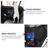 Dog Carrier 2 Pcs Car Mat Vehicle Accessories Door Indoor Pet Guard Scratch Resistant Interior Mats Cushion