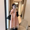 Designer scarves for women scarves winter men women cashmere Embroidered double-sided cashmere branded product super soft and comfortable shawl scarfs shawls