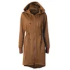 Womens Trench Coats Autumn Brand Women Coat Long Windbreaker Europe America Fashion Trend zipper Slim 231021