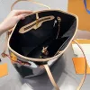 Designer bag Large Capacity Tote Shopping Bag Women Shoulder Patent Leather Fashion Letters Zipper Wallet Plain 40156