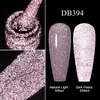 Nagellack Mtssii Reflektierendes Glitzergel Rosa Funkelnde Pailletten Soak Off UV Semipermanente Kunstdekoration 231020