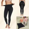 Midja mage shaper formewear anti cellulit komprimering kvinnor leggings ben bantning kropp shaper hög midja mage kontroll trosor lår smalare 231021