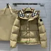 Luxueux hommes doudoune gilet designer parkas pour femmes hiver classique manteau chaud mode double usure parker manches gilet détachable manteaux d'oie