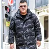 Gilets pour hommes Hommes Camouflage Duck Down Manteau Coldproof Long 10XL 170kg Plus Taille 9XL 8XL 7XL 6XL Longueur du genou Veste d'hiver chaude Vêtements 231020