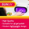 Asciuga unghie SUNUV SUN3 Asciugatrice Smart 2 0 Lampada LED UV da 48 W con memoria timer Asciugatrice con display digitale invisibile 231020