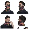 Bandanas Bandanas Yayoi Kusama Bandana Neck Gaiter UV Protection Face Scarf er Kvinnor Abstract Art Headwear Tube Fashion Accessorie DHT94