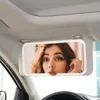 Compact Mirrors Car Vanity Mirror With LED Light Co-Pilot Sun Visor Makeup Light Mirror Car Makeup Mirror Auto Supplies Make Up Mirror 231021