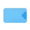 Bath Mats Mat Suction Cup Comfortable Texture Non-slip Anti-Fatigue Relaxing Shower Bathroom Supply