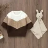 Cardigan ma baby 6M 3Y Toddler Infnat born Baby Boy Girl Sweaters Knit Long Sleeve Pullover Tops Winter Fall Casual Clothing 231021