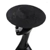 Bérets arrivée 30cm rouge grande taille chapellerie imitation fascinateurs base avec dentelle chapeau de fête bricolage accessoires de cheveux cocktail