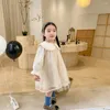 Girl Dresses 2023 Korean Girls Princess Dress Cotton Fashion Kids Clothes 2-8 Years