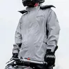 Set da corsa Equitazione all'aperto Motocicletta Giacca antipioggia Tuta da moto impermeabile Pantaloni impermeabili a corpo intero Panno diviso