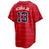 13 Ronald Acuna Jr 27 Austin Riley Baseball Jersey 28 Matt Olson Jerseys 99 Spencer Strider 3 Dale Murphy Men Ozzie Albies Mike Soroka Max Fried Eddie Rosario