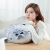 دمى Plush Angry Blob Seal Pillow Cnubby 3D Novelty Sea Lion دمية محشوة لعبة نوم نوم رمي هدايا للأطفال 231020