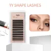 False Eyelashes Goddes YY Shape Lashes 2D3D 007 Faux Mink CDL 815mm Natural Soft Brazilian Eyelash Premade Volume Fan Extension 231020