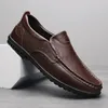 Chaussures habillées Chaussures décontractées en cuir véritable pour hommes Chaussures Lefu pour hommes de marque de luxe Chaussures en cuir de cerf Chaussures de conduite italiennes 231020